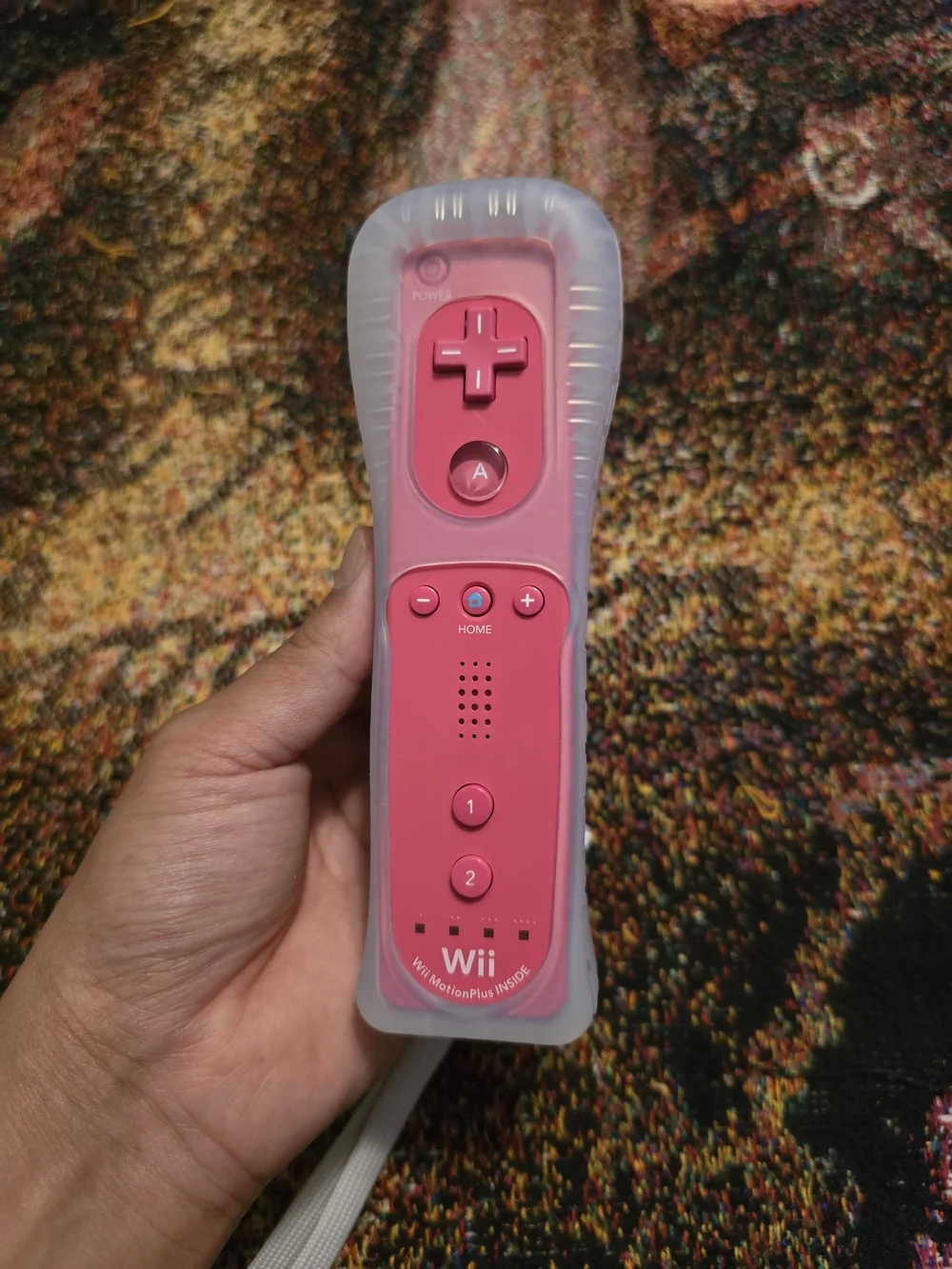 Pink Motion Plus Remote Controller Nintendo Wii OEM Official RVL-036